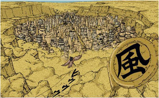X] LE village de suna no kuni