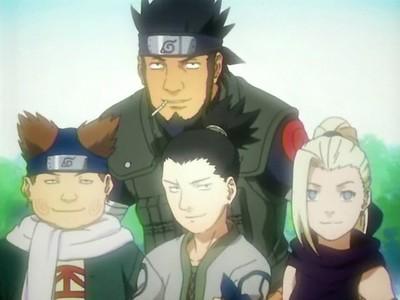 8) l'équipe de Shikamaru
